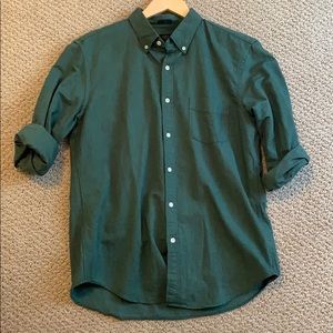 Green J.Crew button down